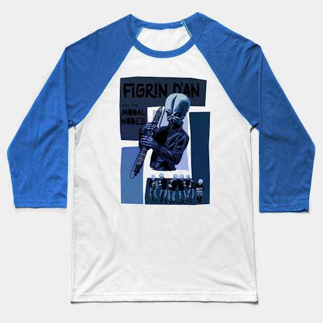 Figrin D'an - Blue variant Baseball T-Shirt by VinylCountdown